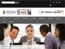 Tablet Screenshot of catherinescareercorner.com